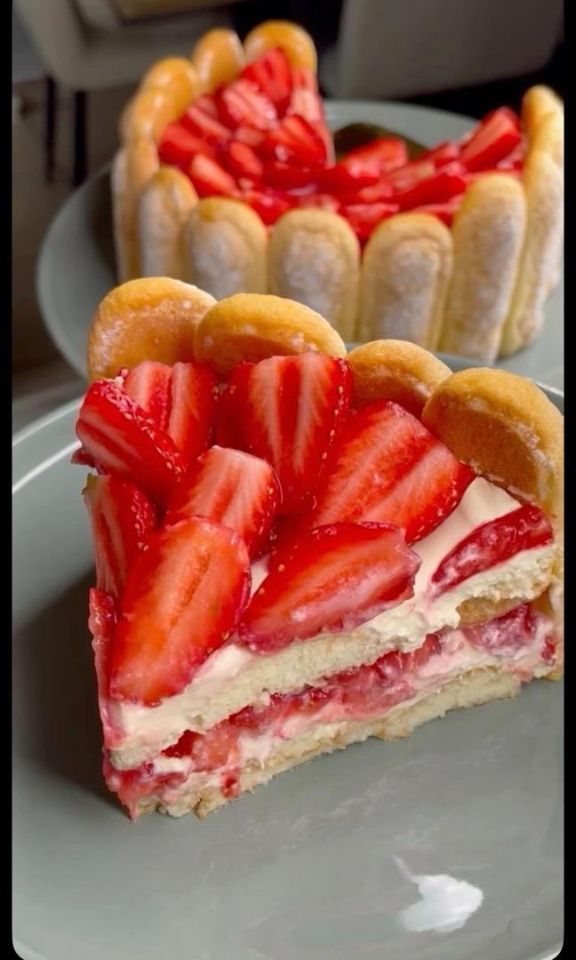 Gâteau fraise